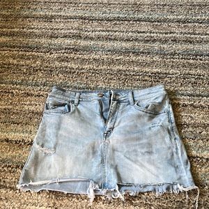 Short BlueJean Skirt